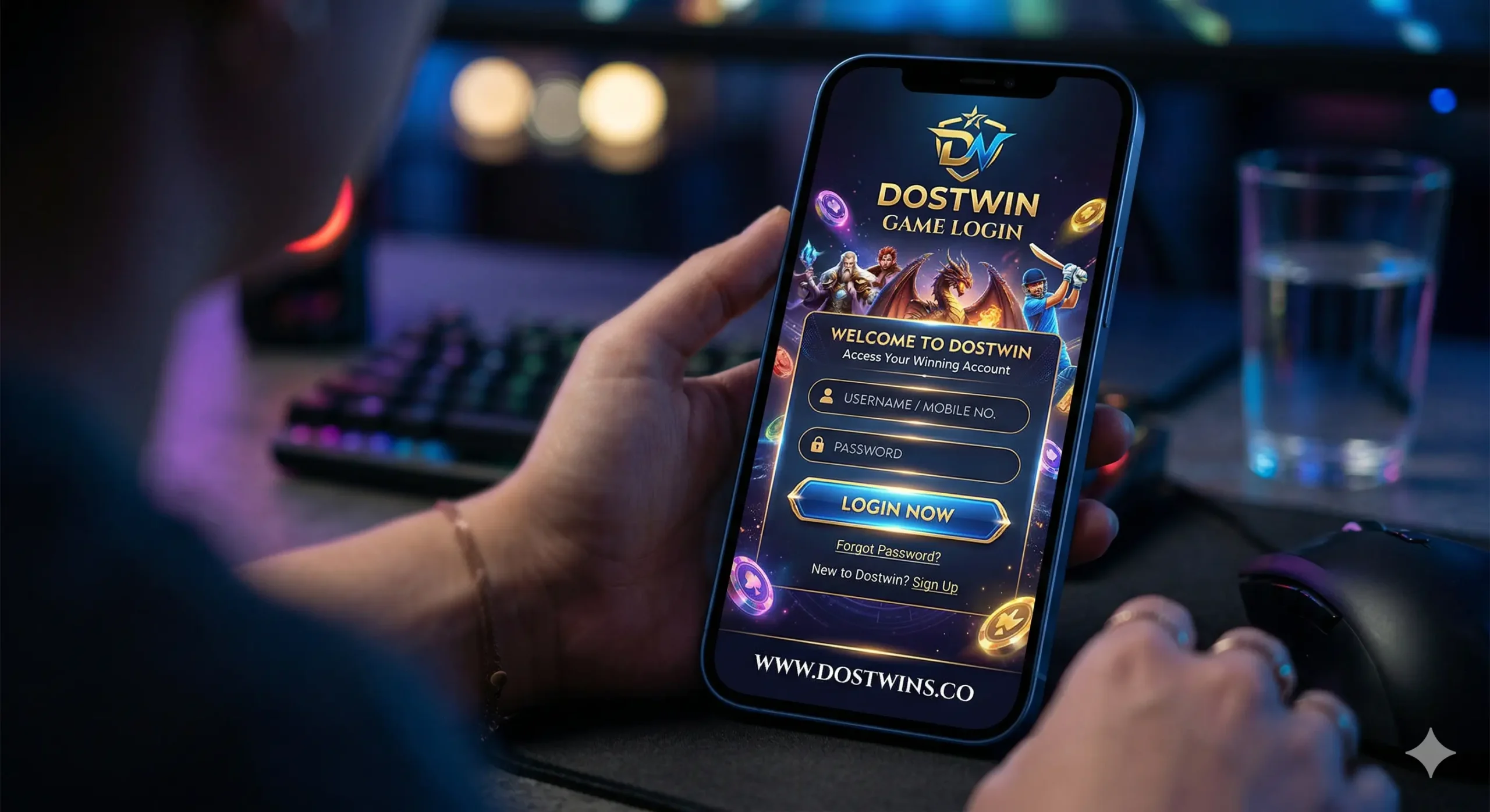 Dostwin Game Login