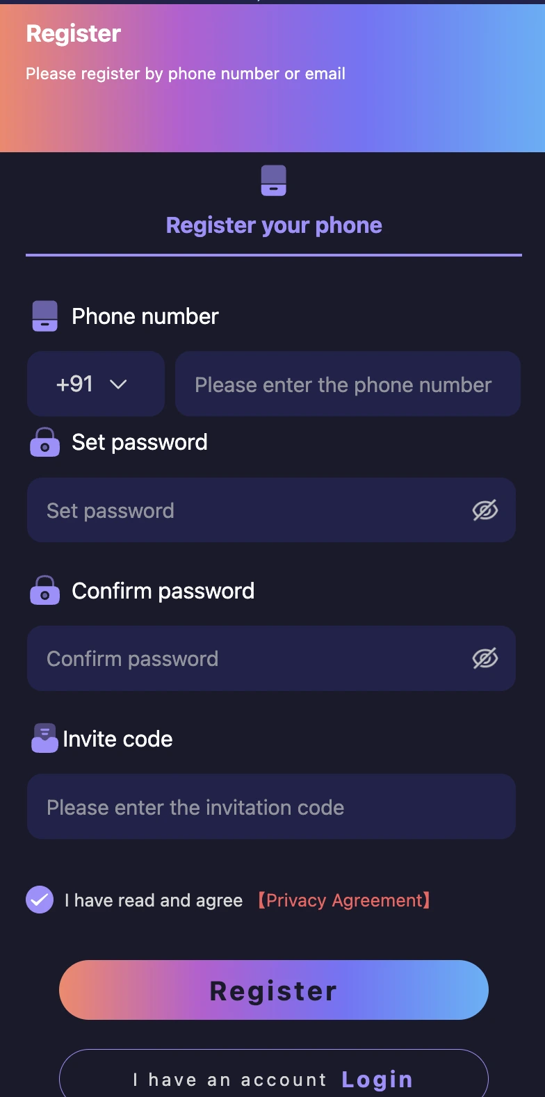 Dostwin Register Guide